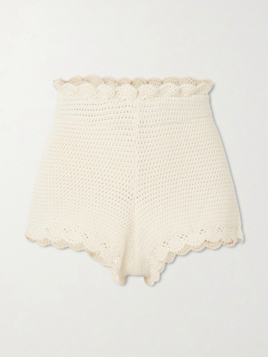 Posse Pants - Posse Dylan Crochet Shorts Size S NWT